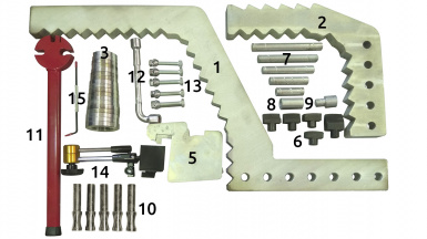 Стенд для правки колесных дисков Siver RR ALU 57