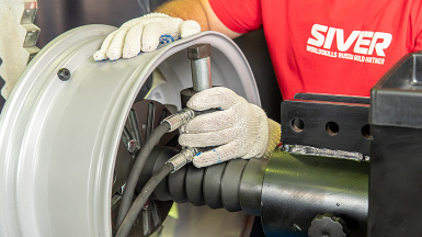 Стенд для правки колесных дисков Siver RR ALU 57